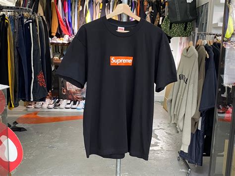 Supreme San Francisco Box Logo Tee Black Medium 254209 Brand Buyers Osaka