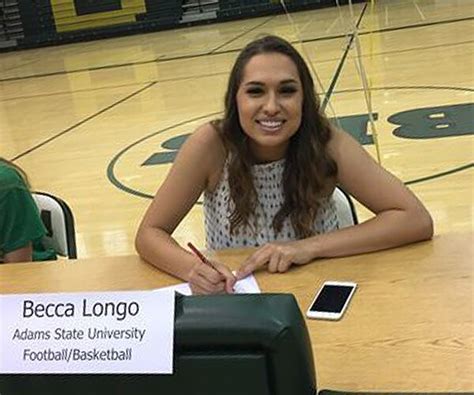 Becca Longo Female Kicker Is First With Division Ii Scholarship