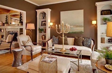 10 Trending Living Room Colors For 2019 Brown Walls Living Room