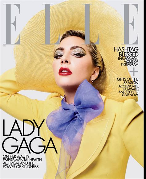 Lady Gaga In Elle Magazine December 2019 Hawtcelebs