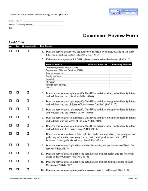 Free 14 Forms For Document Reviews In Pdf Ms Word