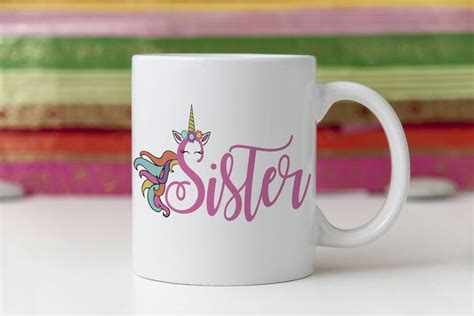 Sister Coffee Mug Funny Sister Birthday Ts Cup Funny Etsy Unicorn Coffee Mug Sisters