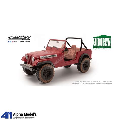 Greenlight Gl19091 Jeep Cj 5 Lagence Tous Risques 1983 1987