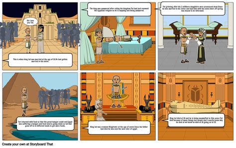 King Tut Story Storyboard By Bd53a021
