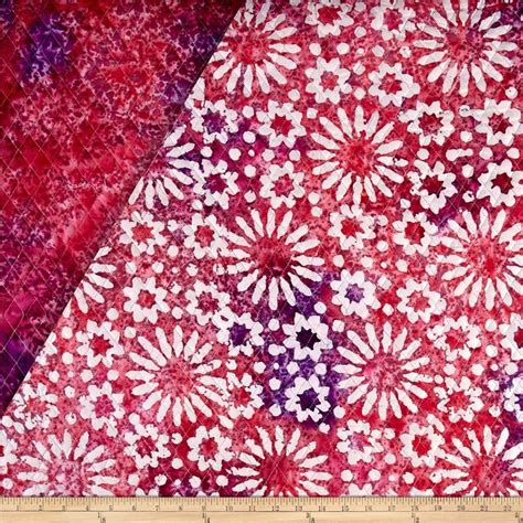 Designed For Textile Creations This Double Sided Quilted Fabric