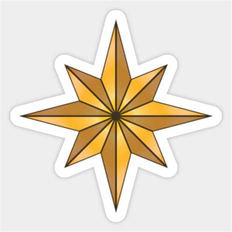Captain Marvel - Star - Captain Marvel - Sticker | TeePublic