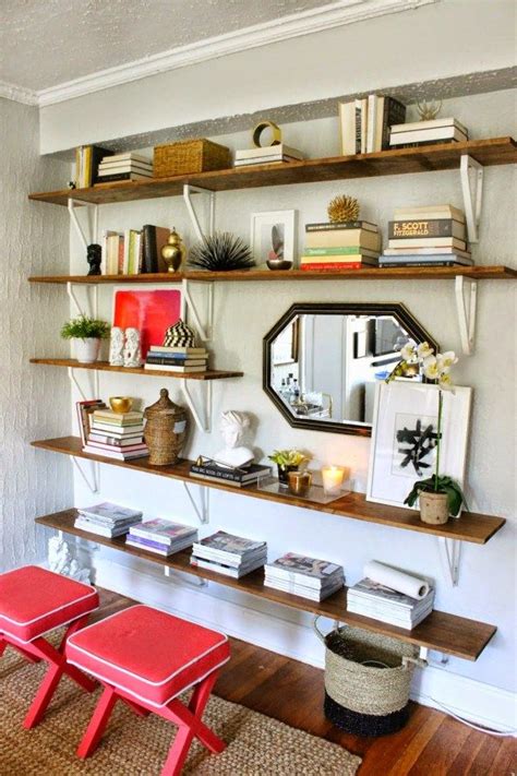 Better yet, this easy project costs under $10 in supplies! More Mid Century Modern IKEA Hacks | Ikea wall shelves ...