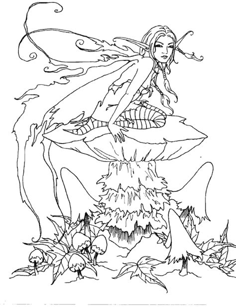 Amy Brown Coloring Book Fairy Coloring Pages Fairy Coloring Book