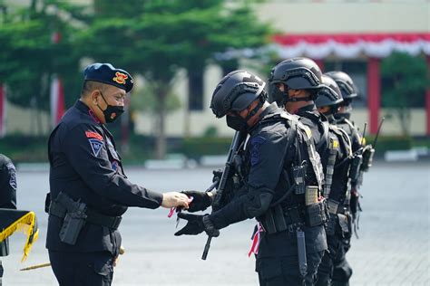 Tingkatkan Kerja Sama Kepolisian Brimob Polri Dan Komando Gendarmerie