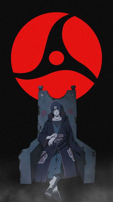 Download Sitting Itachi Uchiha Wallpaper