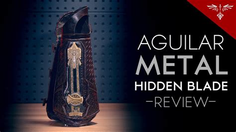 Aguilar Metal Hidden Blade Review Master Cutlery Youtube
