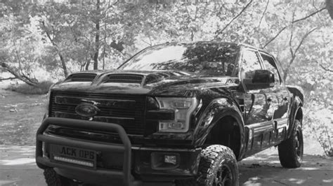 Up Close With The Ford F 150 Black Ops Edition By Tuscany