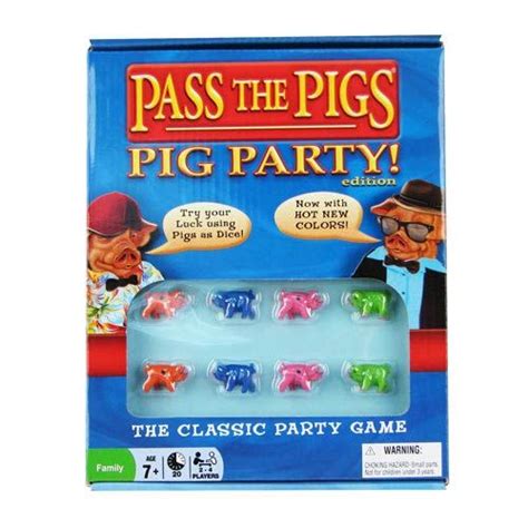 Pass The Pigs Pig Party Edition Game Entertainment Earth Pig Party