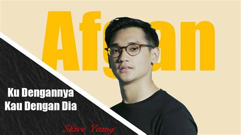 Rasa cintaku rasa rindumu bukan untuk diriku sebaliknya cinta itu untuknya bukannya milikku. Afgan - Ku Dengannya Kau Dengan Dia | Lirik Video - YouTube