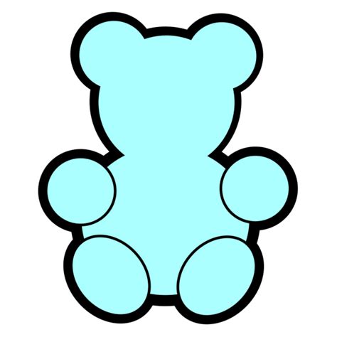 Blue Teddy Bear Png Svg Clip Art For Web Download Clip Art Png Icon