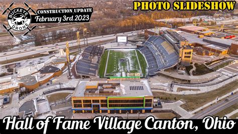 Pro Football Hall Of Fame Village In Canton Ohio 2 3 2023 Youtube
