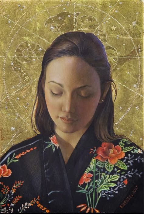 Fred Wessel Egg Tempera Painter Tempera Tempera Painting Portrait Painting