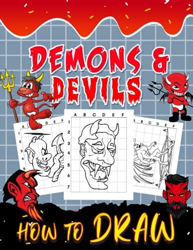 How To Draw Demons And Devils Step By Step Drawing Book With 30 Creepy