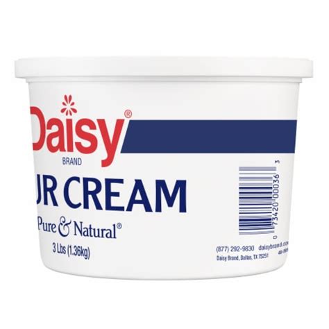 Daisy Pure And Natural Sour Cream 3 Lb Ralphs