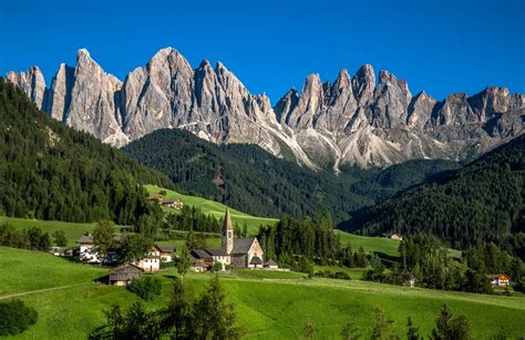 Santa Maddalena Dolomites Italy Alto Adige Bei Paesaggi Luoghi