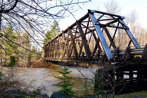 Oyster River Howe Truss Bridge Home Now After A Great Tri Flickr