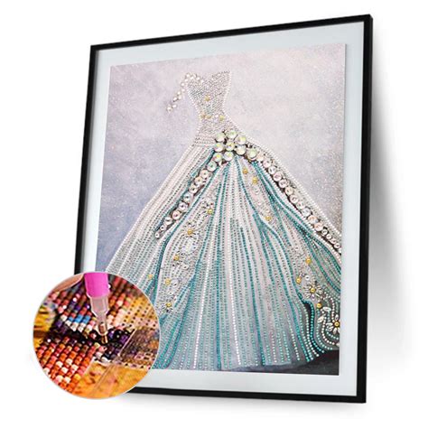 Diamond Painting Diy Crystal Rhinestone Wedding Dress