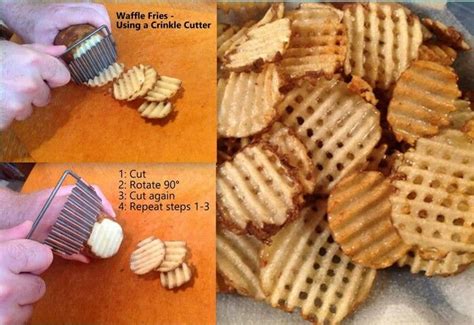 Supermarket waffles are highly processed but can evoke a taste of times past. Waffle Fries Crinkle Cutter | Waffle fries, Sweet potato ...