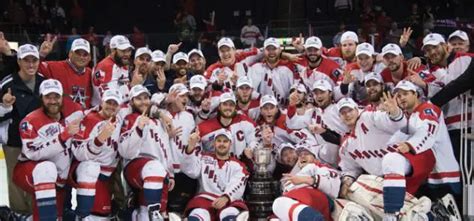 Allen Americans Celebrate Kelly Cup Championship June 15 2015 Photo