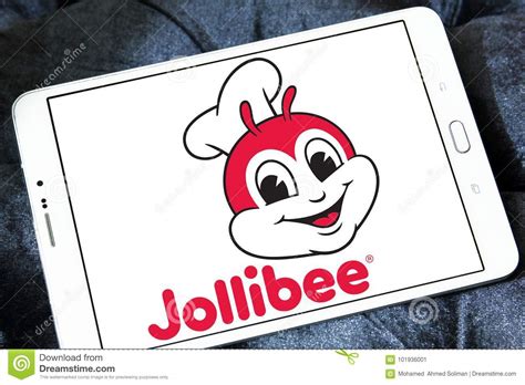 Logotipo De Jollibee Foods Corporation Foto Editorial Imagen De