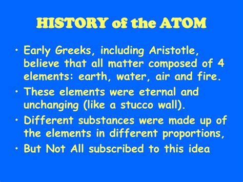 Ppt History Of The Atom Powerpoint Presentation Free Download Id