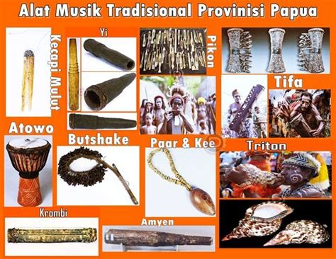 Alat Musik Tradisional Papua Triton