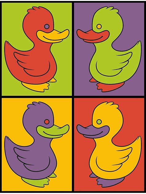 Pop Art Love Ducks Photographic Print For Sale By Mosshrooms Redbubble