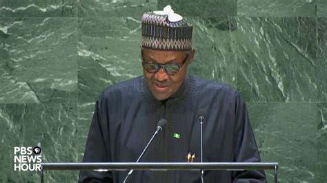 Watch Nigeria President Muhammadu Buharis Full Speech To The Un