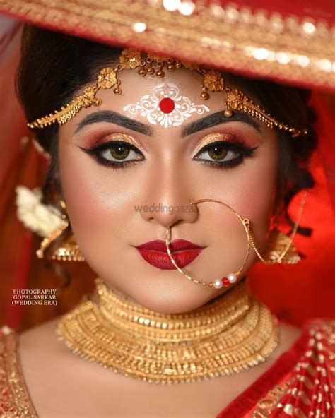 Bengali Bridal Makeup In Bangalore Saubhaya Makeup