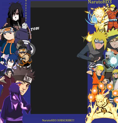 Naruto Youtube Background Akatsuki Vs Naruto 2 By Narutohd3 On Deviantart