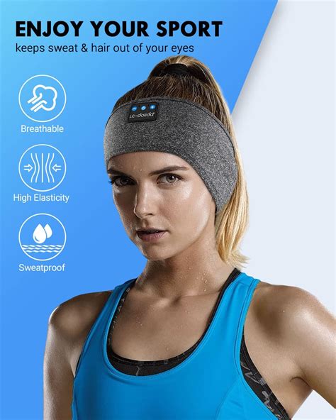 Buy Lc Dolida Sleep Headphones Bluetooth Headband Cozy Band Wireless