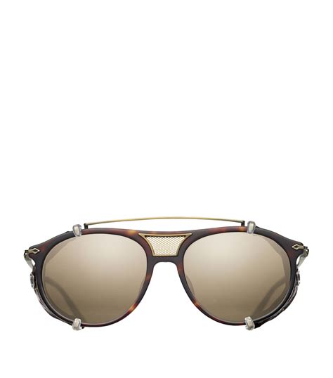 Matsuda Detachable Side Shield Aviator Sunglasses Harrods Ae