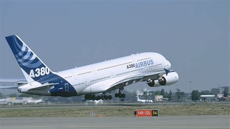 Airbus A380 Landing Wallpaper