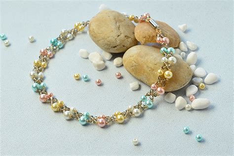 Pandahall Video Tutorial How To Make A Simple Handmade Pearl Beaded