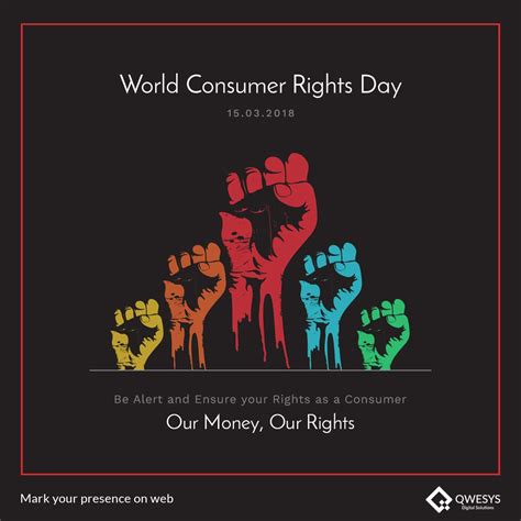 World Consumer Right Day Consumer Health Poster Consumer Quotes