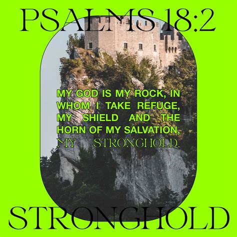 Psalms 181 2 I Love You God— You Make Me Strong God Is Bedrock Under