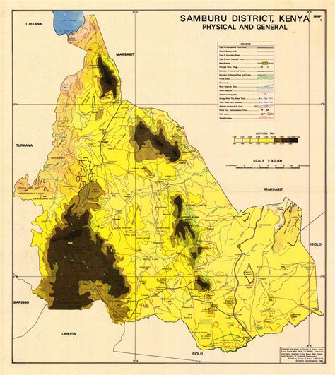 Samburu Kenya Map
