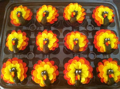 Place tart pans in freezer to chill while preparing filling. Turkey Cupcakes | Cake & Cupcake Ideas (decorating ...