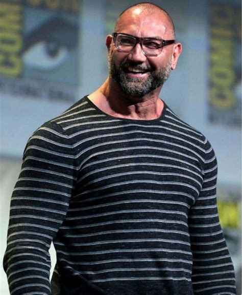 Dave Bautista Authentic Strand Of Hair Dave Bautista Bald With Beard