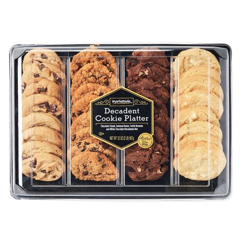 Marketside Decadent Cookie Platter 32 Oz 32 Count