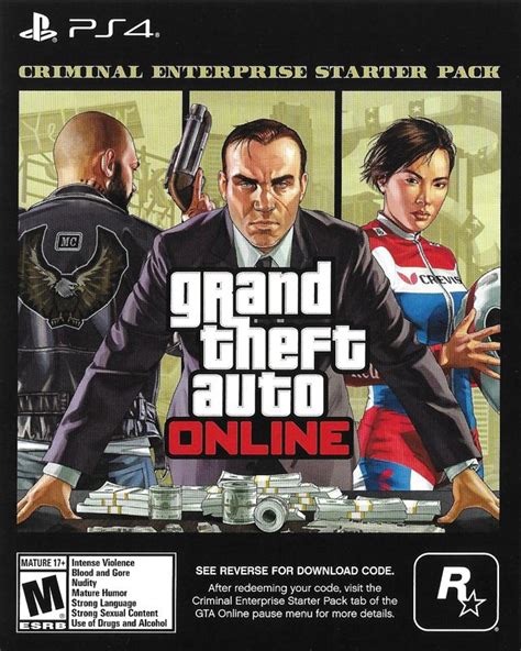 Grand Theft Auto V Premium Online Edition 2017 Playstation 4 Box