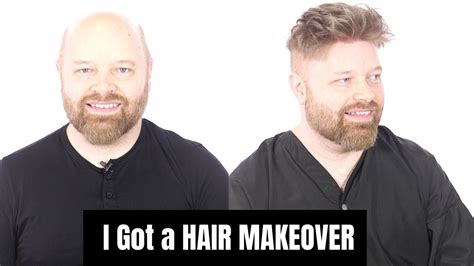 Bald Guy Hair Makeover Thesalonguy Youtube