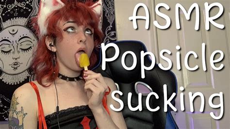 Asmr Sucking On Popsicles Mouth Sounds Youtube