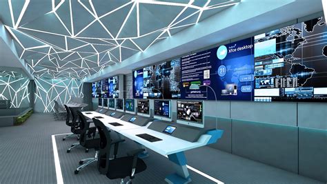 Control Room Consoles | Integrated Command and Control Center (ICCC ...