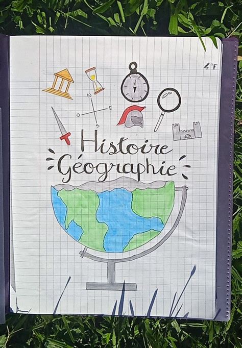 Page De Garde Cahier D Histoire Pages De Garde Cahiers Tableau De Hot